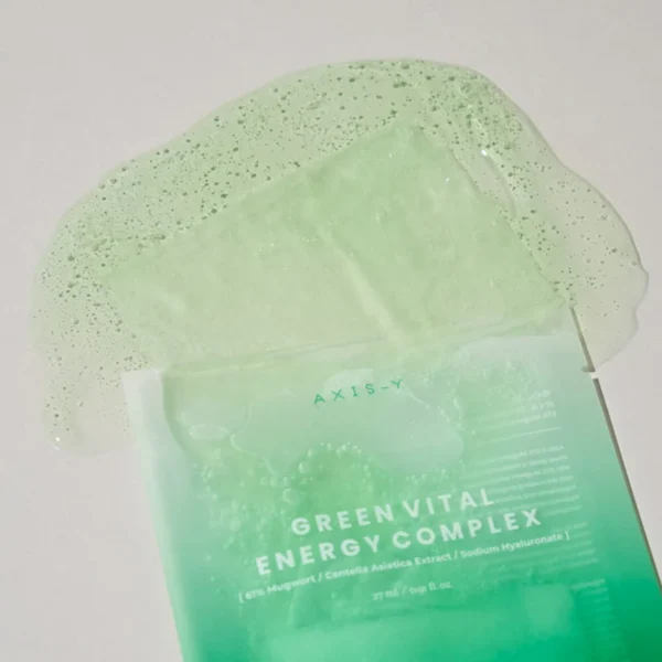 Axis-Y Mugwort Green Vital Energy Complex Sheet Mask