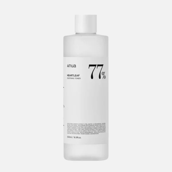 Anua Heartleaf 77% Soothing Toner 500ml