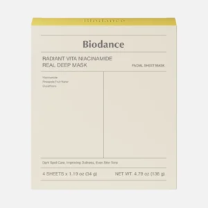 Biodance Radiant Vita Niacinamide Real Deep Mask 4 Stück
