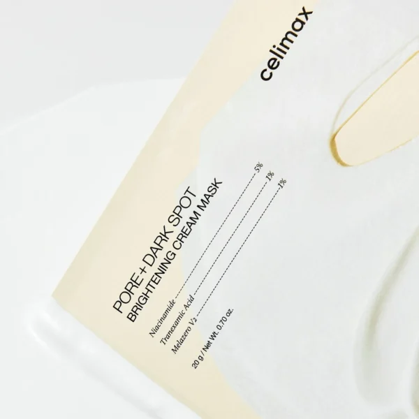 Celimax Pore + Dark Spot Brightening Cream Mask 1 Stück