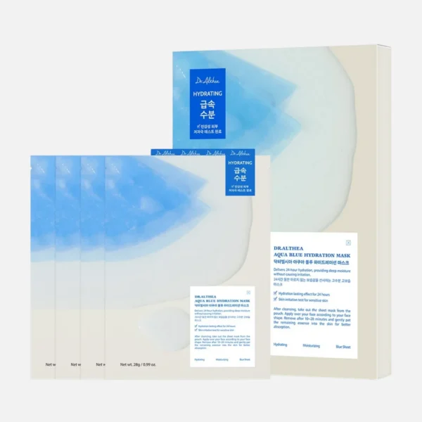 Dr. Althea Aqua Blue Hydration Mask Pack 4 Stück