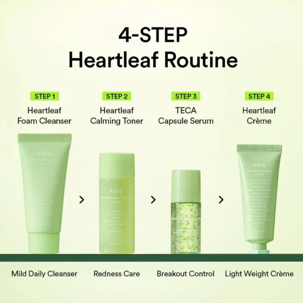 Abib Heartleaf Calming Trial Kit Abib Heartleaf Calming Trial Kit
