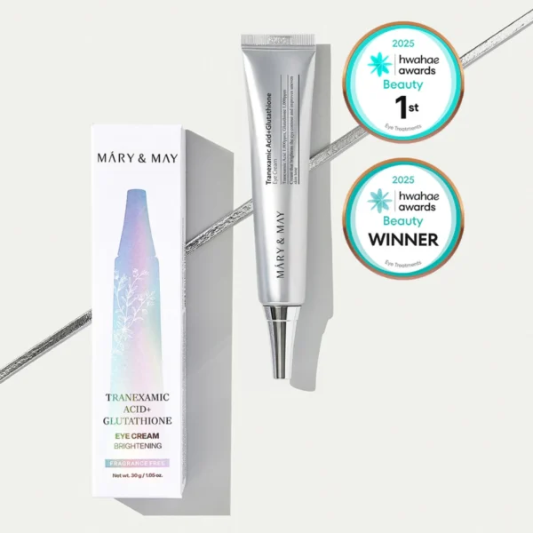 Mary & May Tranexamic Acid+ Glutathione Eye Cream 30ml Mary & May Tranexamic Acid+ Glutathione Eye Cream 30ml