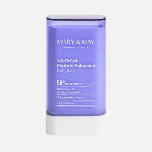 Mary & May Vegan Peptide Bakuchiol Sun Stick SPF50+ PA++++
