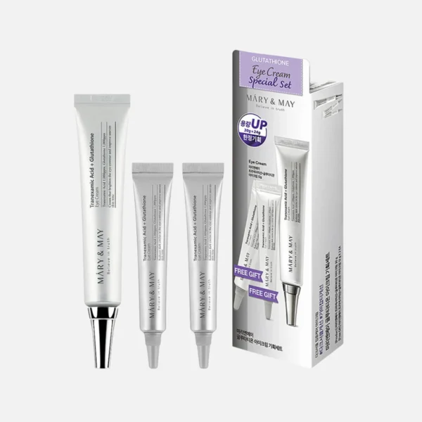 Mary & May Tranexamic Acid + Glutathione Eye Cream Special Set