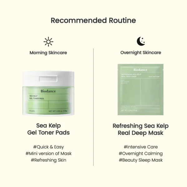Biodance Sea Kelp Gel Toner Pads