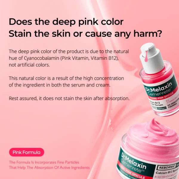 Dr. Melaxin Cemenrete Cyano Pink Spicule Cream