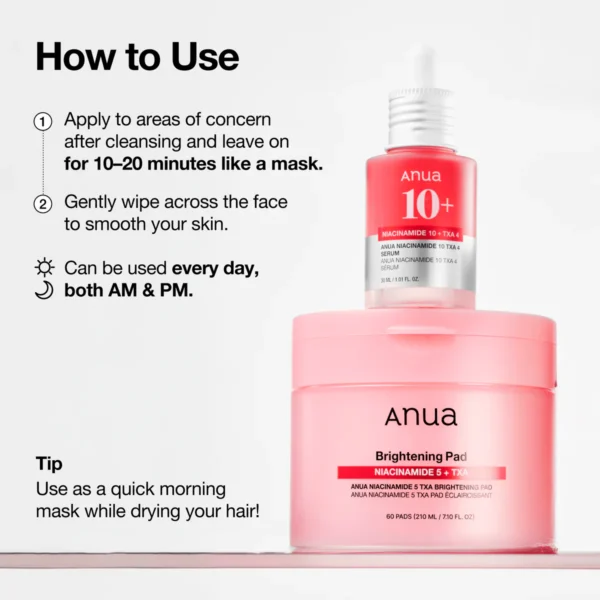 Anua Niacinamide 5 TXA Brightening Pads Anua Niacinamide 5 TXA Brightening Pads