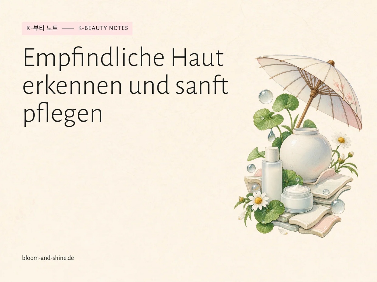 Empfindliche Haut erkennen und mit K-Beauty pflegen