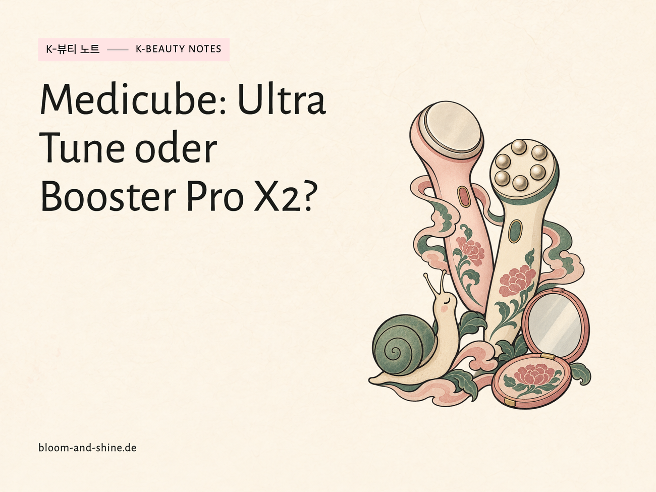 Medicube Ultra Tune oder Booster Pro X2: Welches Device passt zu dir?