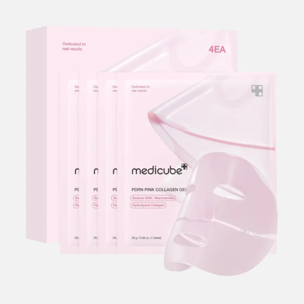 Medicube PDRN Pink Collagen Gel Mask 4 Stück