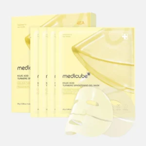 Medicube Kojic Acid Turmeric Brightening Gel Mask 4 Stück