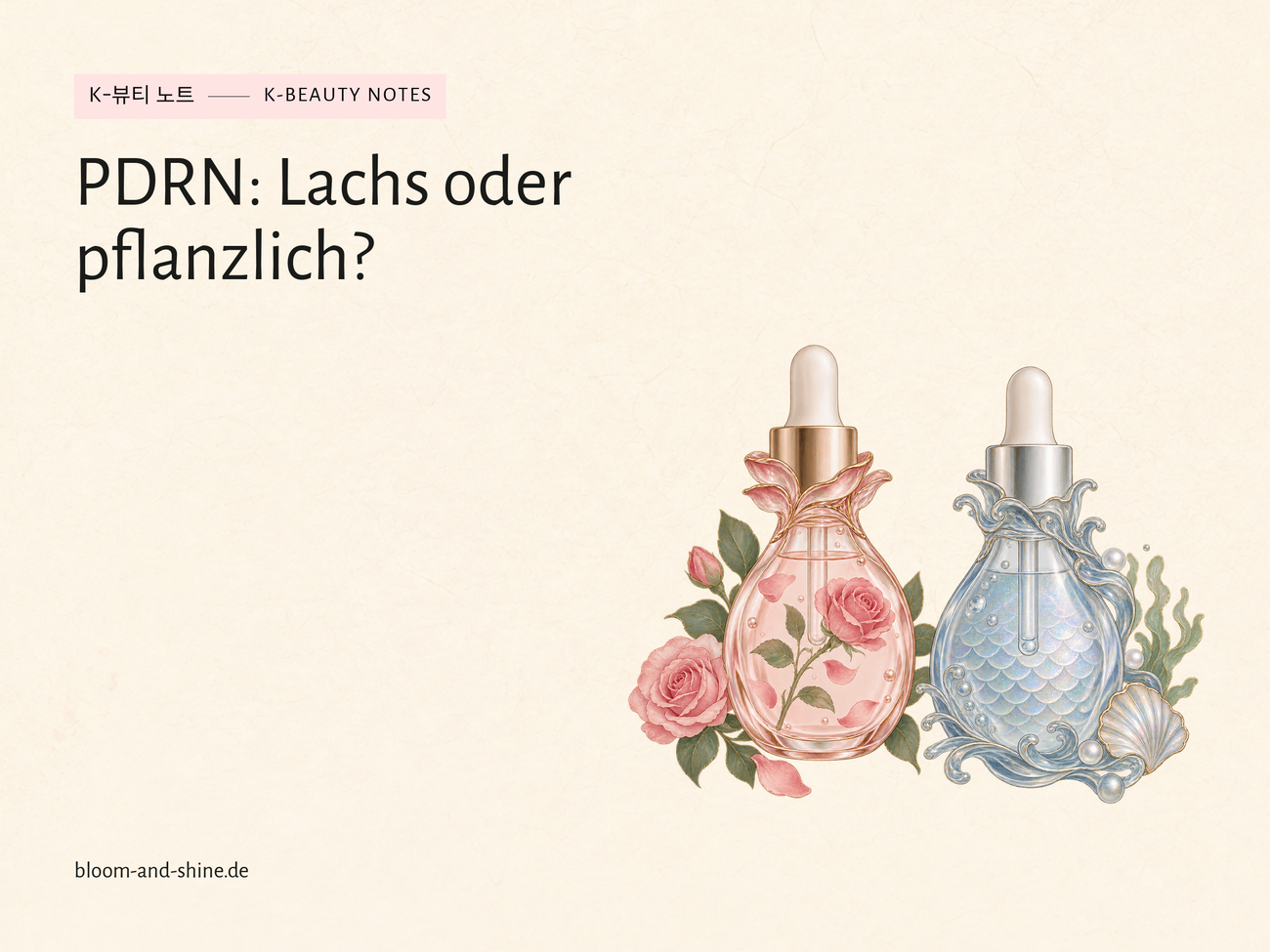 PDRN aus Lachs oder Pflanzen: Was bedeutet „veganes PDRN“?