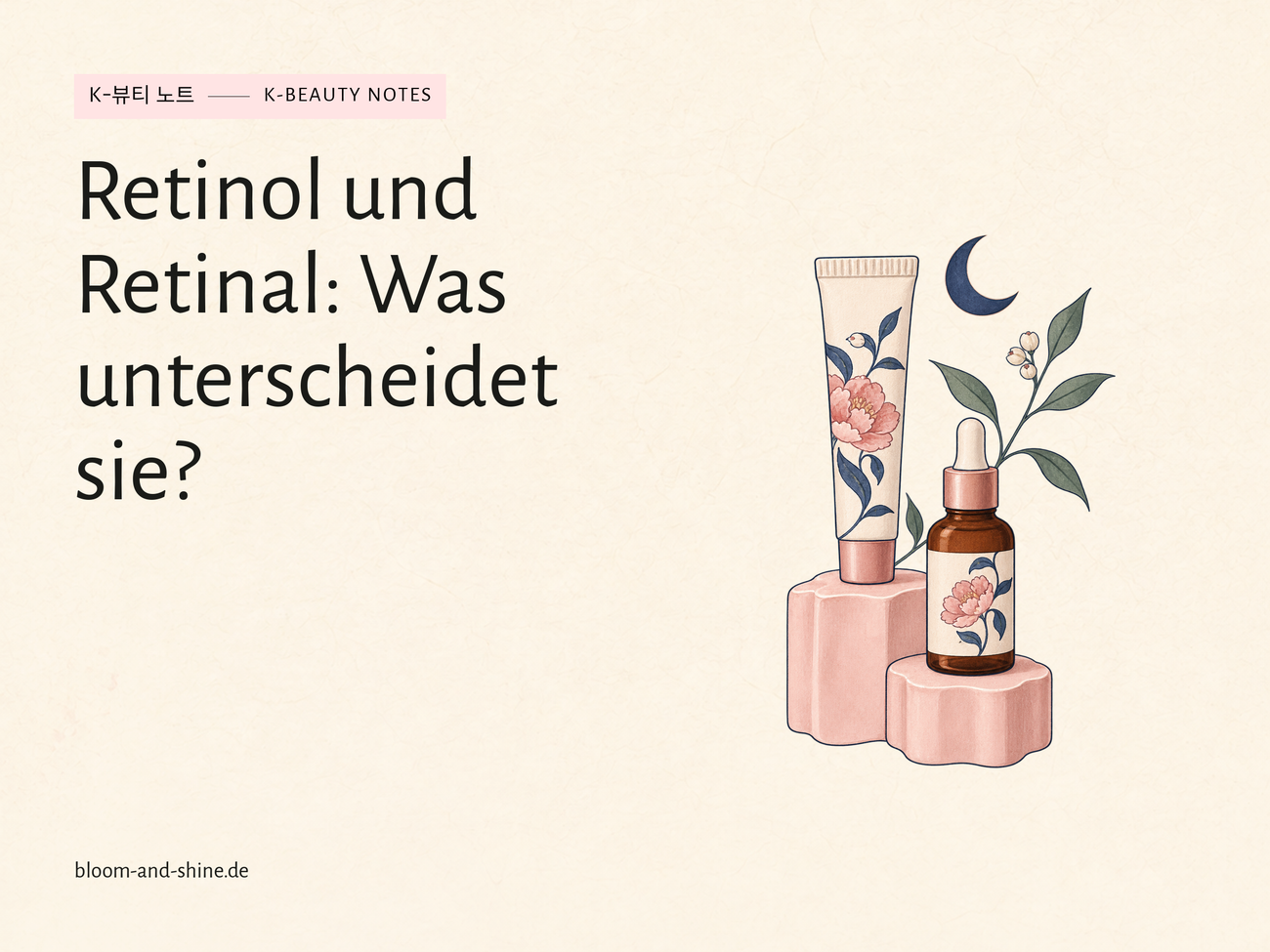 Retinol oder Retinal: Unterschiede und Celimax-Auswahlhilfe